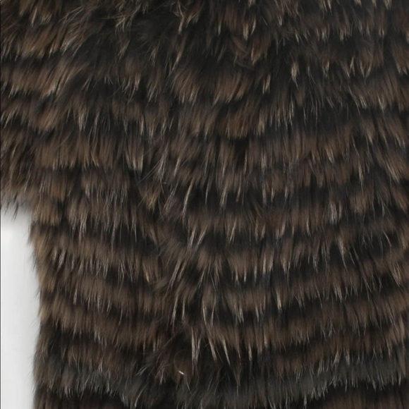 Reversible Raccoon and silk Jacket. - Picture 13 of 13